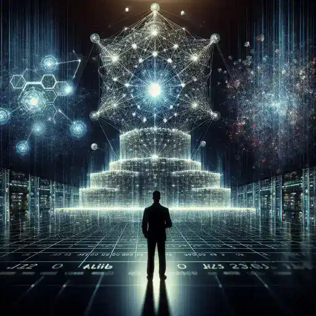 "Mark Zuckerberg announcing the launch of the first AI data supercluster in 2026, highlighting advancements in artificial intelligence and data processing technology."